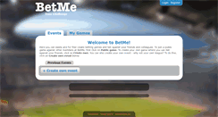 Desktop Screenshot of betme.se