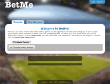 Tablet Screenshot of betme.se